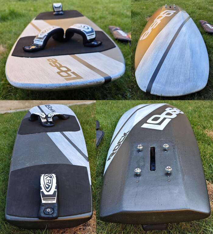 LOOSE ROCK TAVOLA KITE CARBON CON DOPPIA SCASSA FOIL